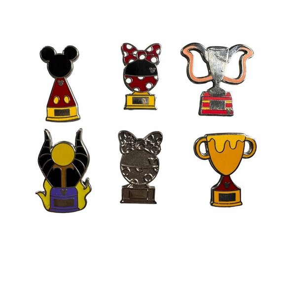 Disney Jewelry - Disney Dumbo Trading Pin Trophy Pooh Minnie Mouse Brooch Lapel Pin Badge